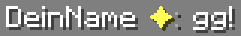 Chat line with the Star ✦ badge
